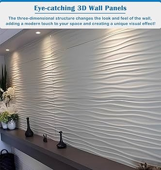 Chocolate Brown 3D Wave Wall Paneling Matte Finish