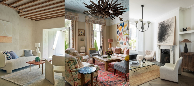 Creative Living Room Ceiling Treatments Eclectic Decor