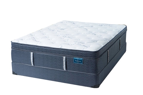 Euro Top Mattress Charcoal Sides Geometric Quilting, High Profile Design