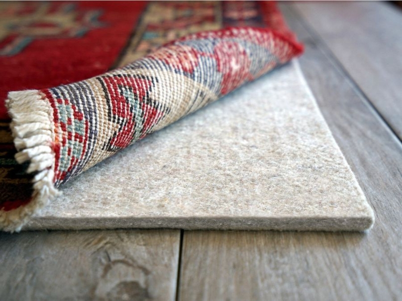 Extra Thick Cushioned Rug Pad for Linoleum Floors