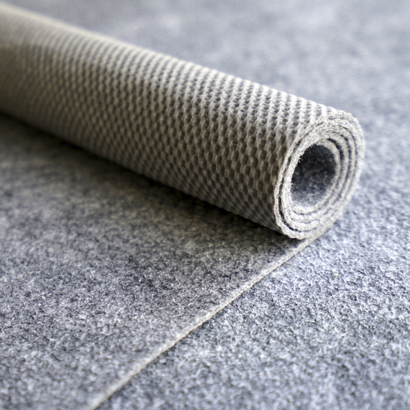 Felt And Rubber Rug Pad Dual Layer Cushioning Non Slip