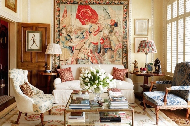 French Country Style Interior Decor And Rugs