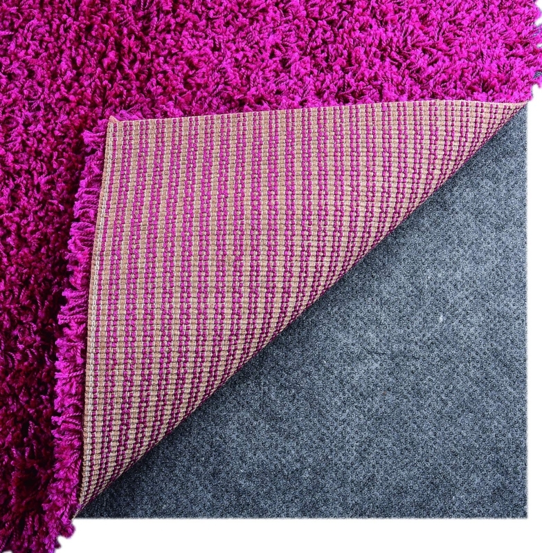 Grey Felt Rug Pad Texture Thin Area Cushion Non Slip