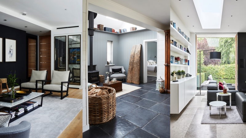 Grey Floor Living Room Ideas