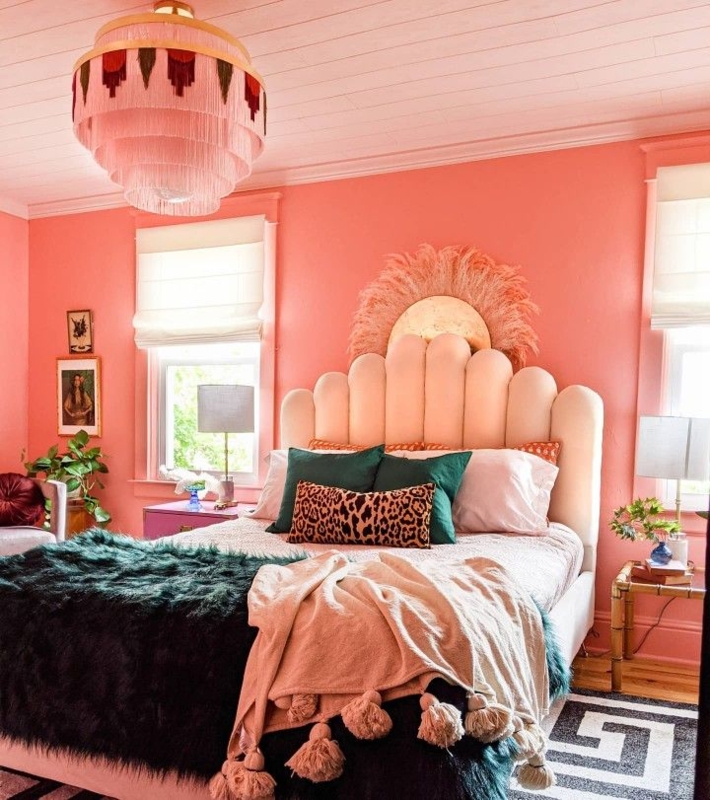 Hollywood Regency Bedroom