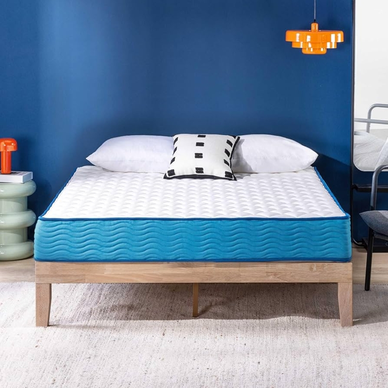 Hybrid Mattress, Diamond Quilted Top, 10 Inch, Modern Hybrid Mattress Design