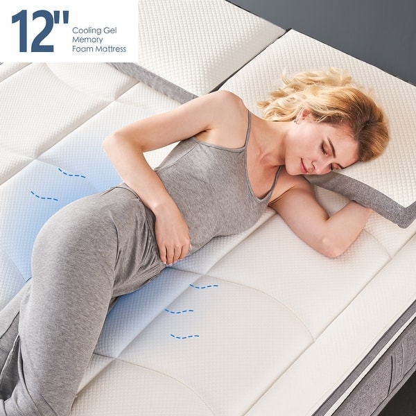 Hybrid Mattress, Pocket Spring Support, Quilted Diamond Pattern, Firm