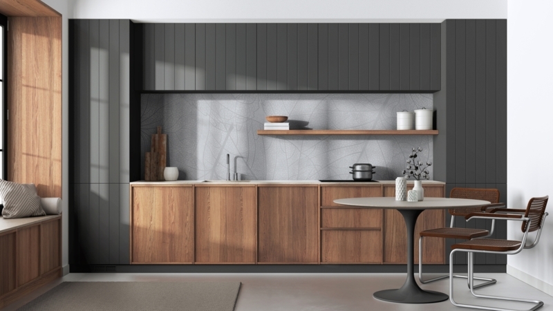 Japandi Kitchen Design - Canadian Home Style