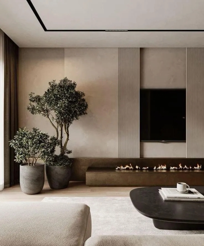 Japandi Living Room Ideas | Upscale Interiors