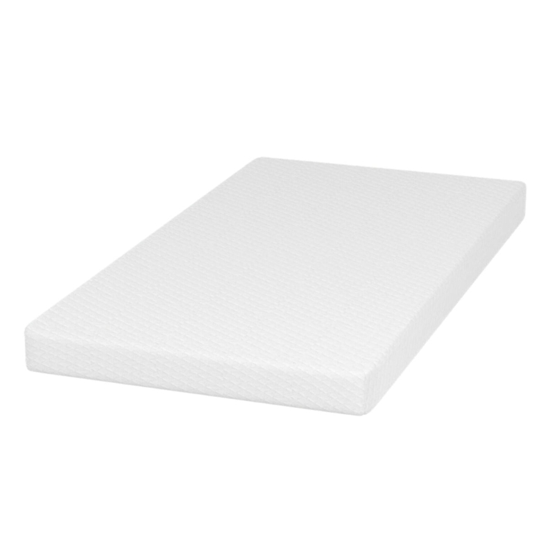 Knit Cover Low Profile Mattress, Rounded Corners