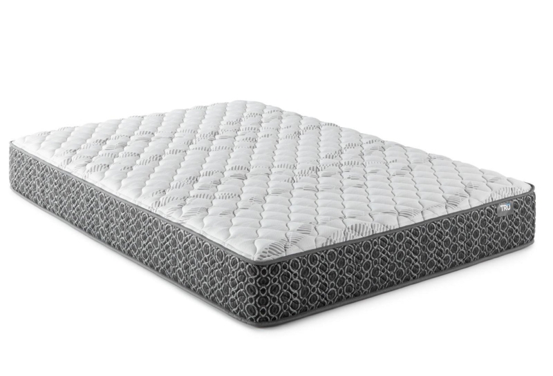 Mattress with Patterned Side Border, Tight Top & Corded Edges