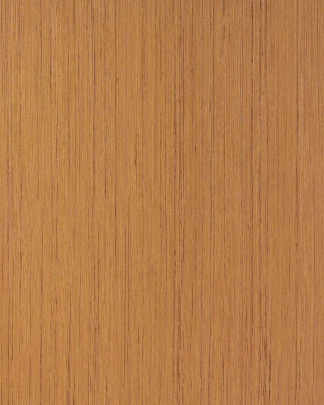 Mid-Century Wood Slatted Wall Paneling, Teak Grain