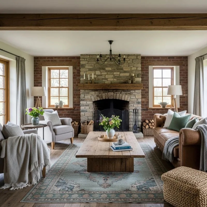 Country Living Room Ideas