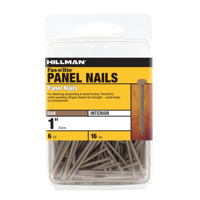 Nails, Dark Brown Finish Slender Shank Trim Fasteners