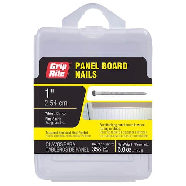 Nails, Small Gauge Ring Shank Panel Board Hardware