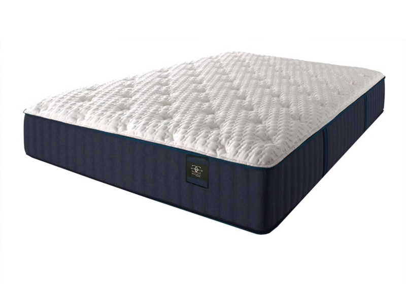 Plush Mattress, Grey Sides, Quilted Top for Comfortable Bedroom