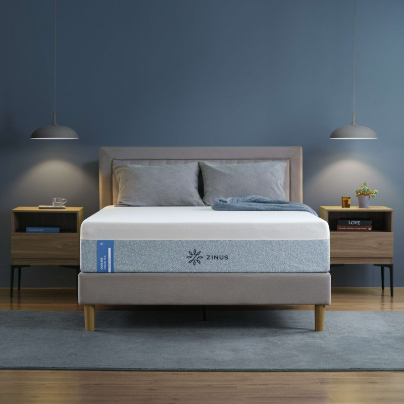 Quilted Memory Foam Mattress, Seamless Edges, Low Profile