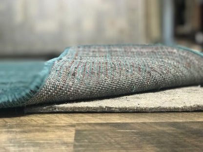 Rug Pad, Beige Honeycomb Texture Non-Slip Low Profile Gripper