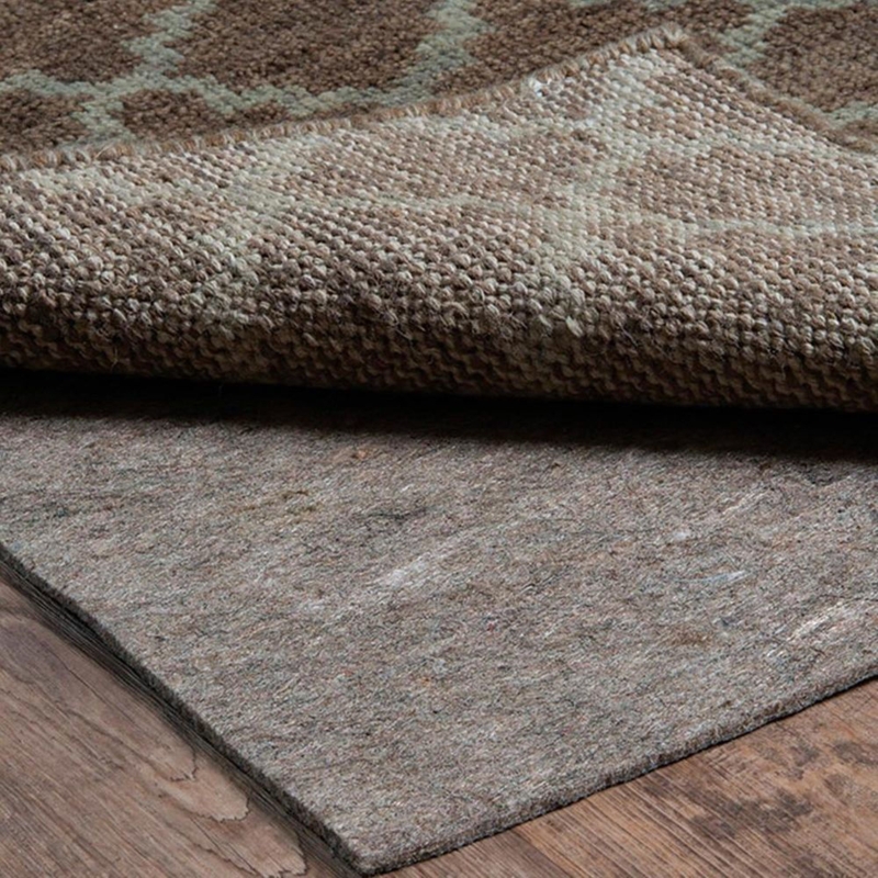 Rug Pad: Charcoal Dual Surface Protective Layer, Waffle Texture