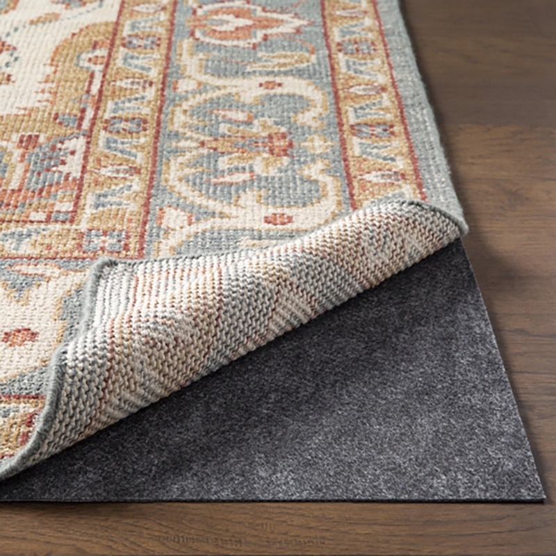 Rug Pad, Dense Construction, Felted Texture, Thick Felted Underlay