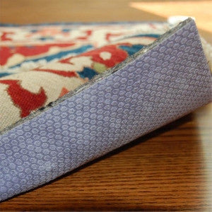 Rug Pad Dual Layer Pitted Rubber Base Felt Cushioning