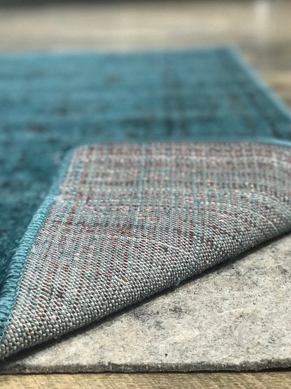 Rug Pad, Dual-Layered Breathable Mesh with Charcoal Backing
