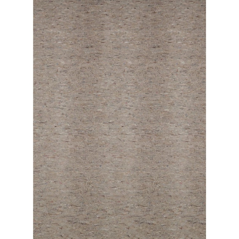 Rug Pad: Grey Synthetic Waffle Weave Texture, Anti-Slip Underlay