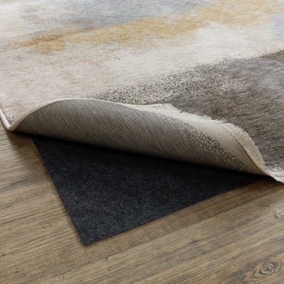 Rug Pad Low Profile: Thin Construction Waffle Grid Grip