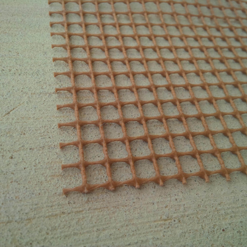 Rug Pad: Perforated Anti-Slip Design, Black Mesh Floor Grip Solution