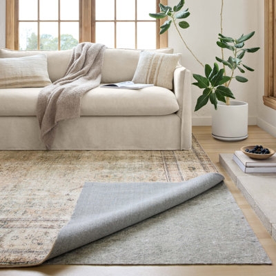 Rug Pad: Substantial Padding Felt Rubber Combo for Wood Floors
