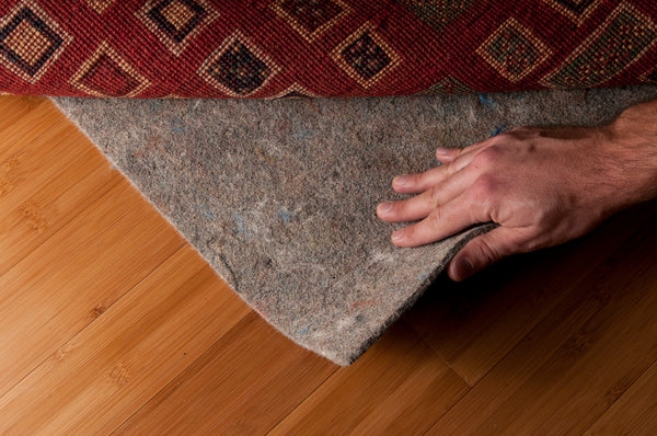 Rug Pad Textured Mesh Low Profile Non-Slip For Hardwood