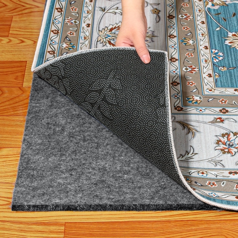Rug Pad, Thick Felt Underlay with Non-Slip Cushioning