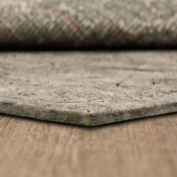 Rug Pad Utility: Dual Surface Grey Felt Finish Protective Layer