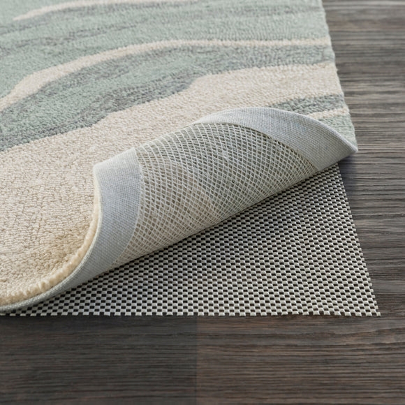 Rug Pad: Weather Resistant Honeycomb Mesh, Porous Construction Underlay