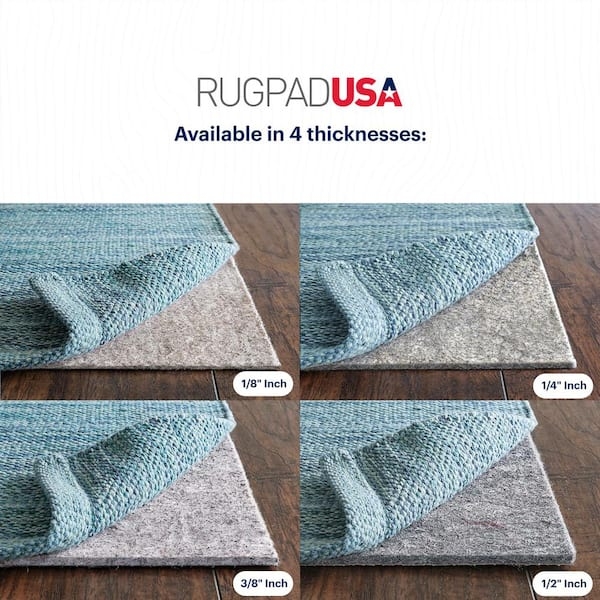 Runner Rug Pad Dual Surface Felt Non-Slip Rubber Backing