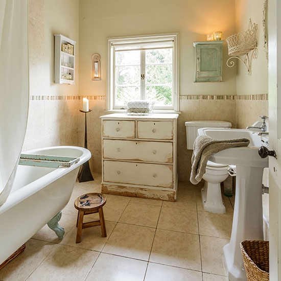 Shabby chic bathroom designs and inspiration | Ideal Home