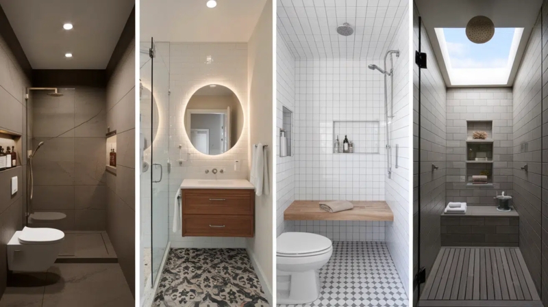 Space-Saving Walk-In Shower Ideas for Small Modern Bathrooms