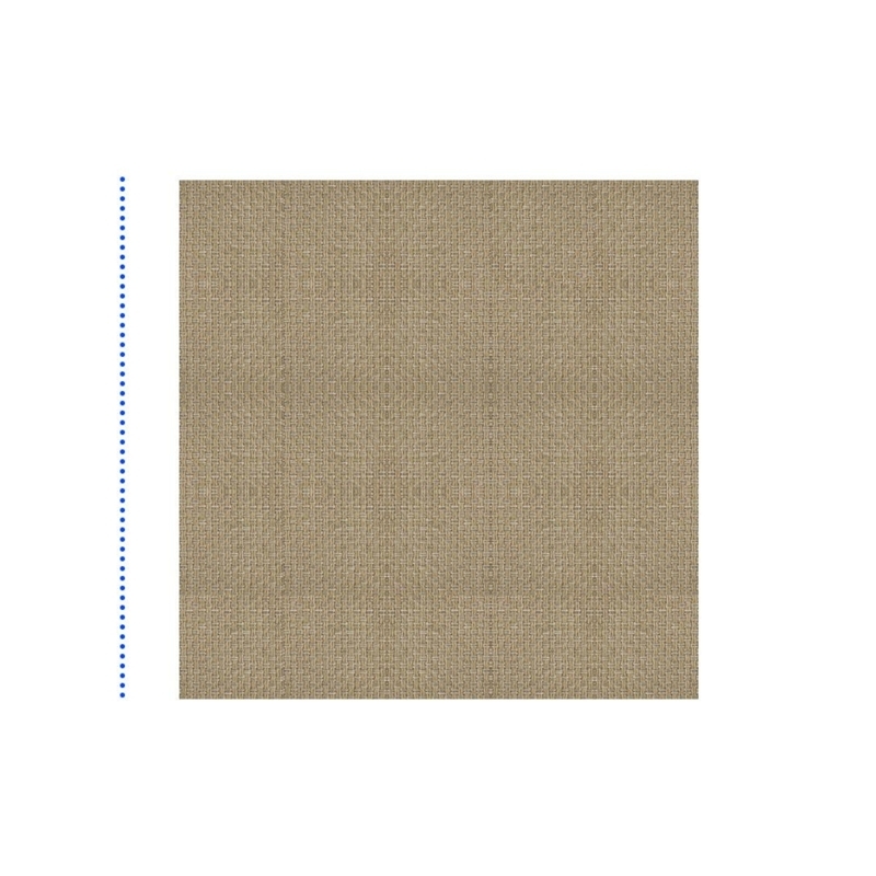 Square Area Rug Beige Tonal Geometric Cross Pattern