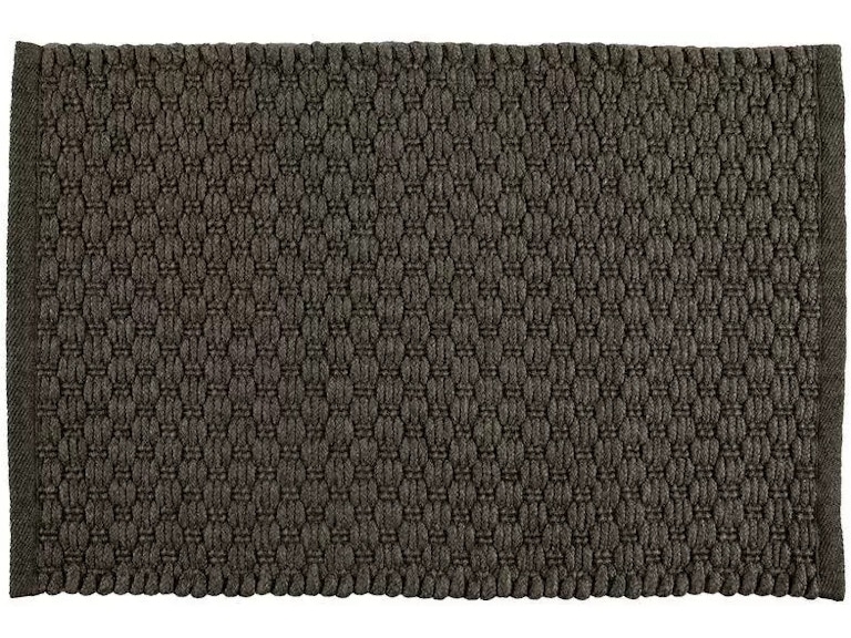 Summer Classics Outdoor Rugs Luxe-criss-cross Indoor/Outdoor Rug Black Earth