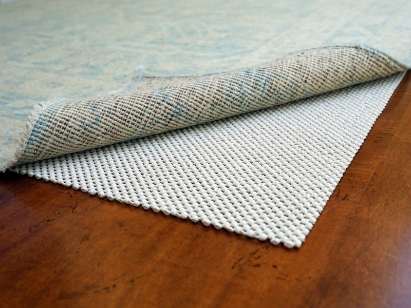 Thick Felt Cushioning Rug Pad with Non-Slip Grip for Marble