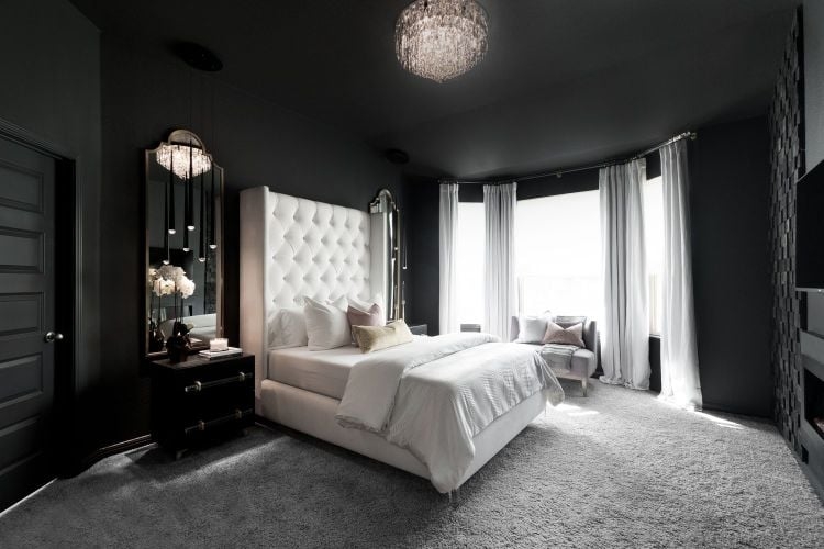 Black And Grey Bedroom Ideas