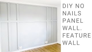 Wall Paneling, DIY Wood Slat Bedroom Feature Wall