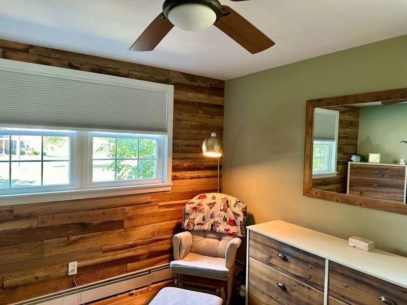Wall Paneling: Mixed Species Brown Barnwood Planks with Tactile Rustic Texture