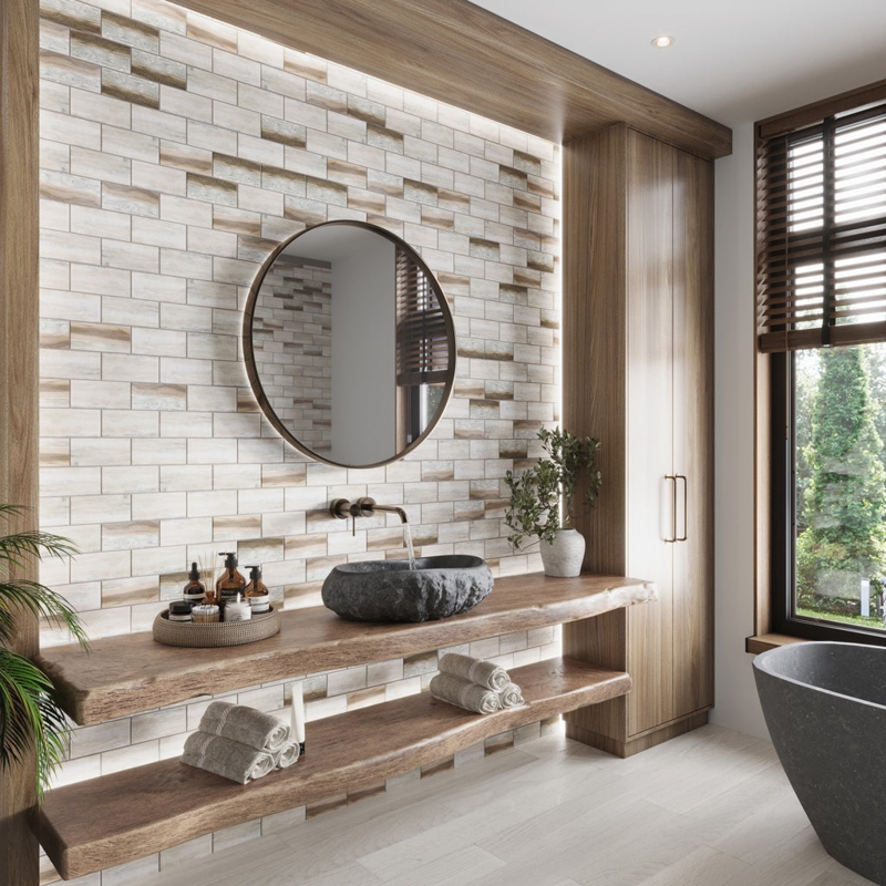 Tile Accent Wall