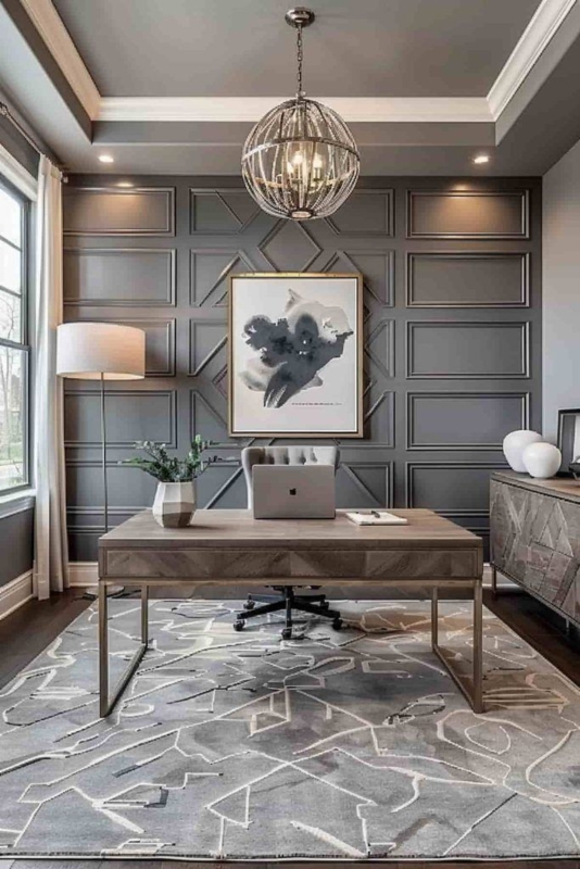 Office Accent Wall