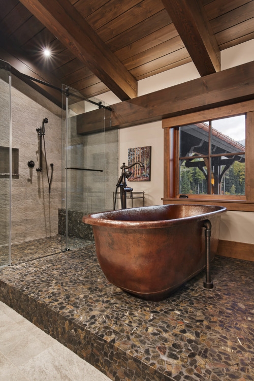 64+ Rustic Bathroom Ideas ( CALM & RELAXING ) - Cool Bathrooms