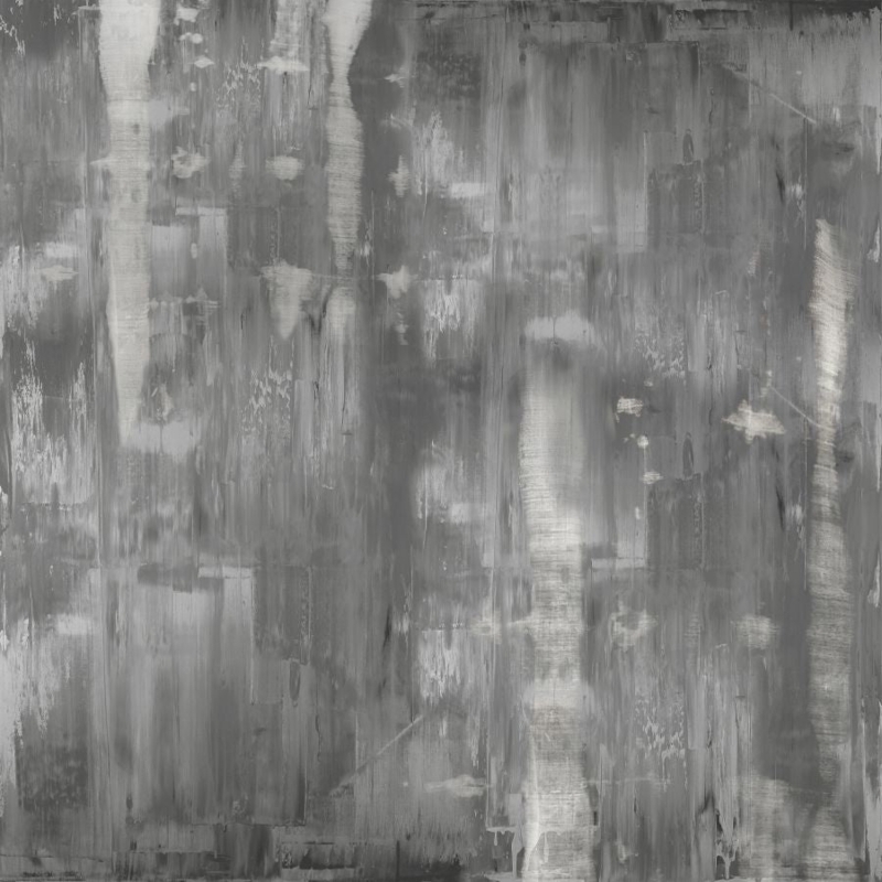 Abstract Canvas Print Weathered Look Industrial Style Vertical