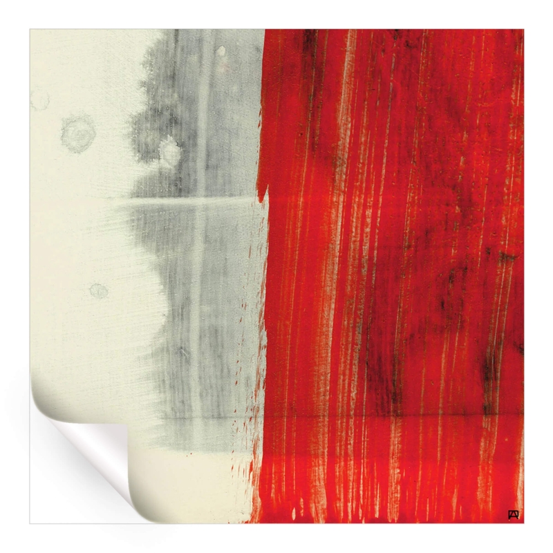 Abstract Wall Art Vertical Split Composition Color Blocking