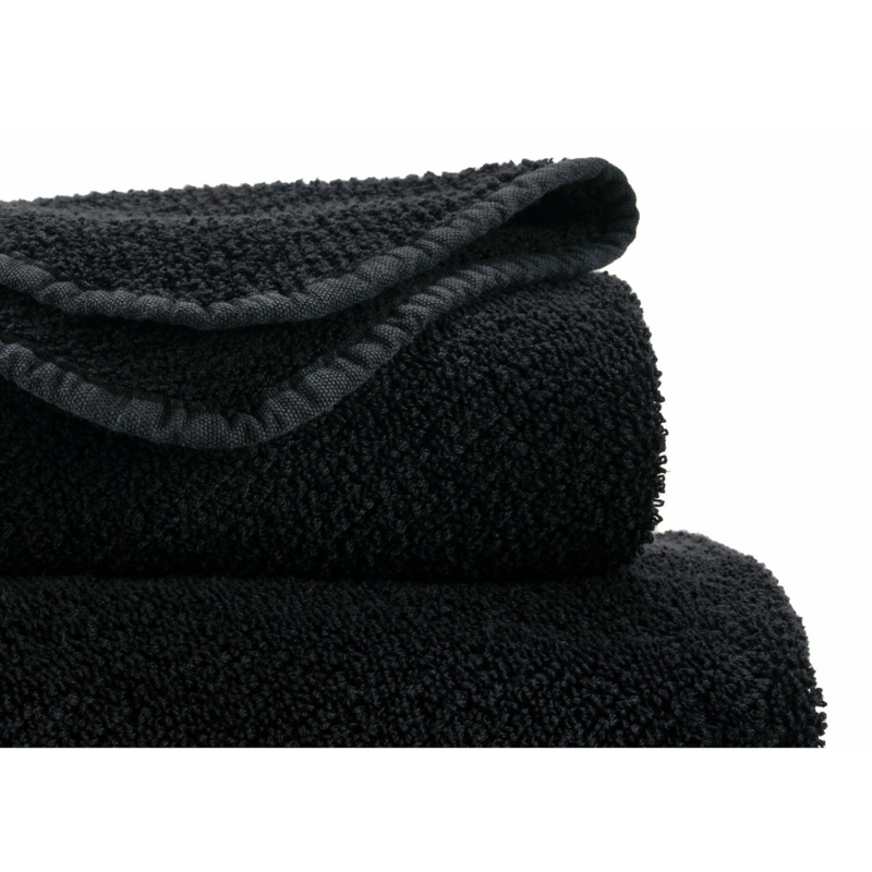 Bath Towel, Twill Weave Dobby Border for Textured Linens