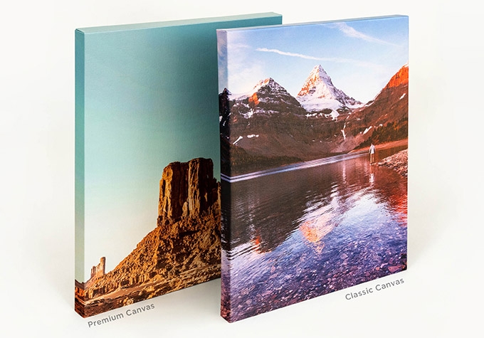 Canvas Print Landscape Photography Frameless Nature Themed Wall Decor